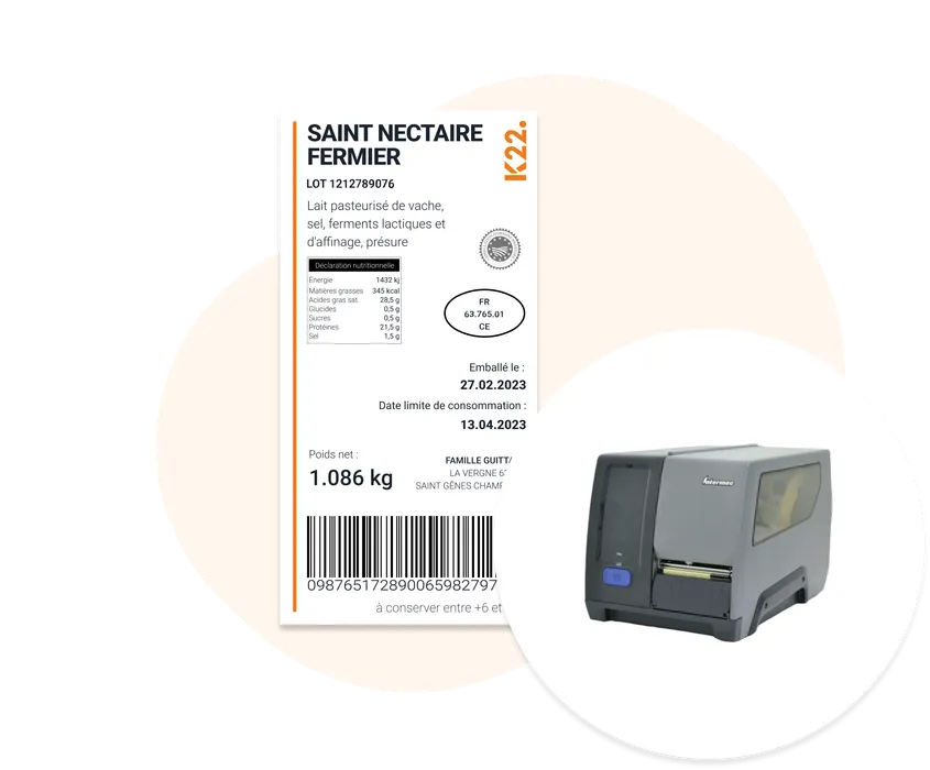 J’étiquette mes produits